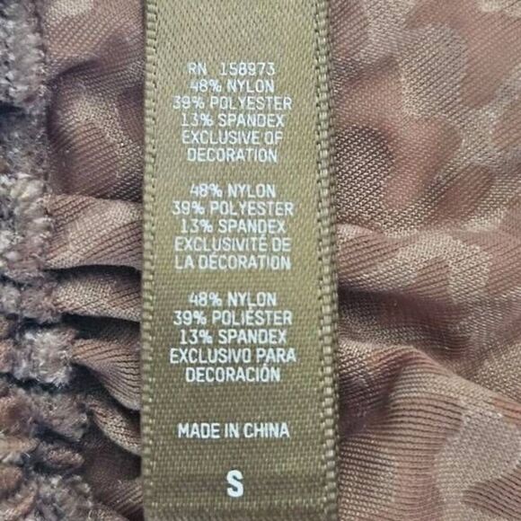 SKIMS TRIANGLE FLOCKED LOGO BRALETTE NWT - Picture 9 of 9